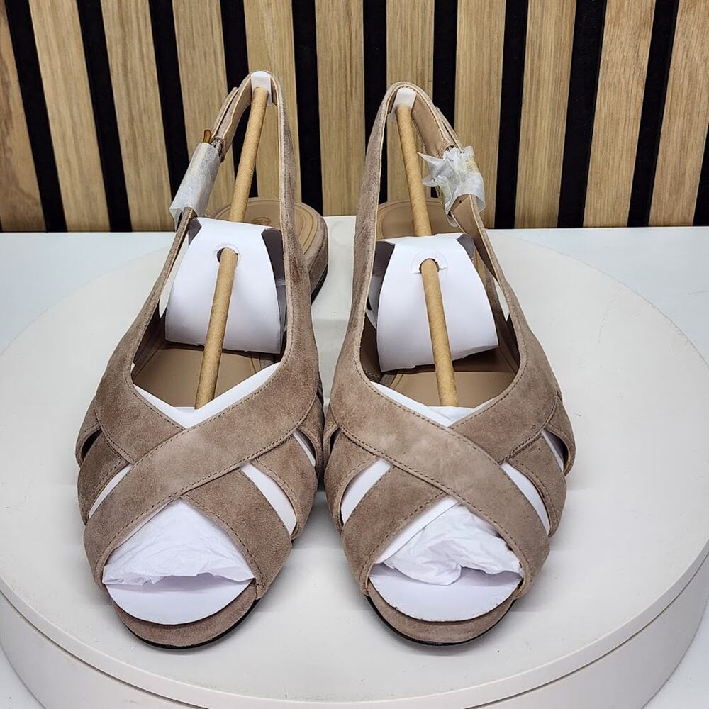 NEW - Giani Bernini Essie Women’s Brown Fisherman Slingback Sandals Size 10 - Picture 7 of 8